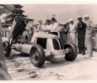 Harry Miller and Joseph Kirchhoff at Indy; photo provided by Joseph Auch.